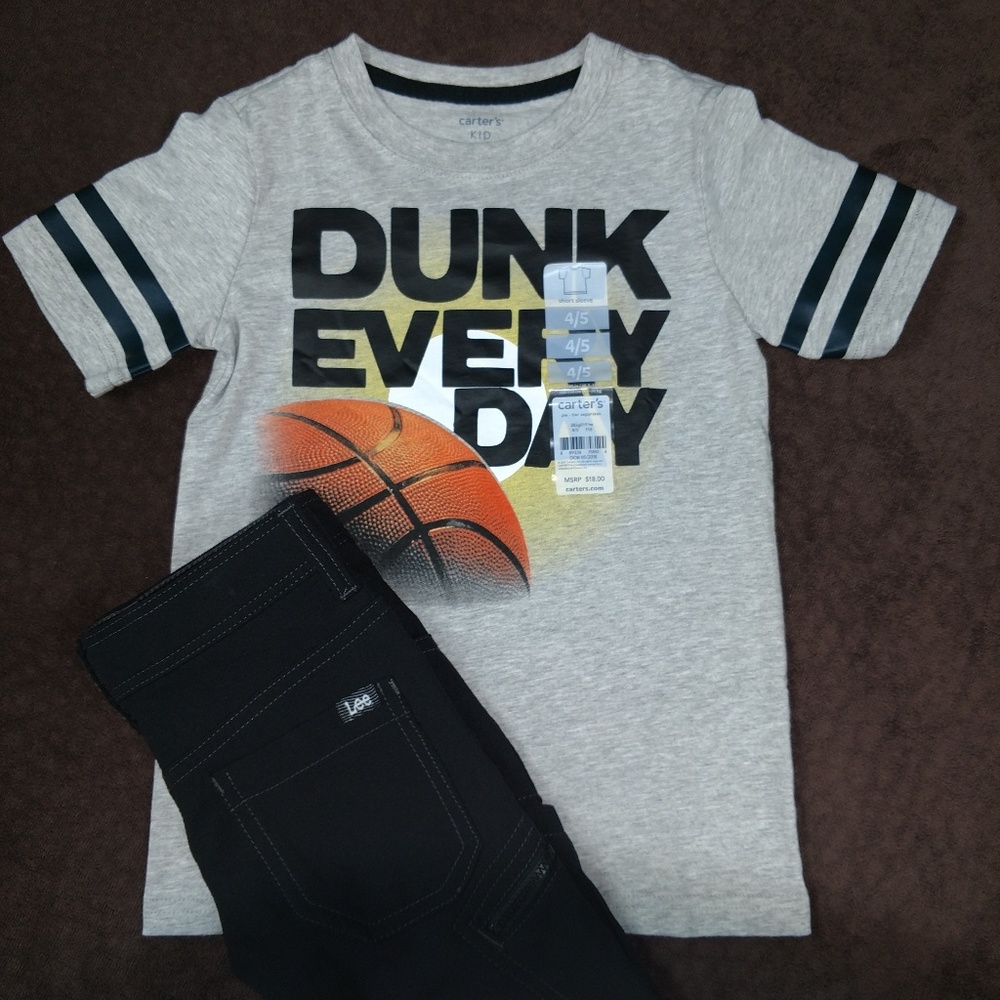 🆕️🏀Carter's🏀 tee with shorts